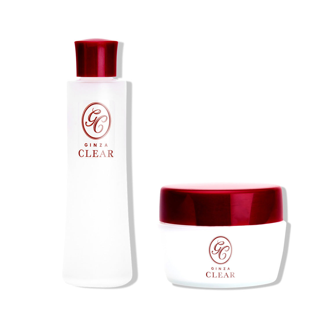 Ginza by CLEAR クリーム&ローションセット