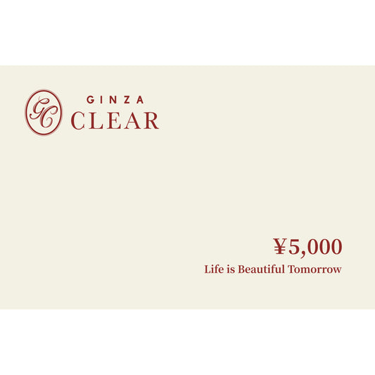 GINZA CLEAR ギフトカード